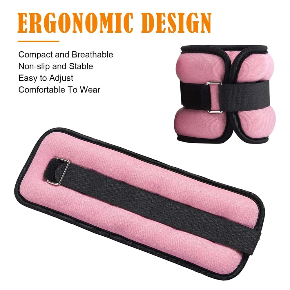 Adjustable Ankle Weights Pair