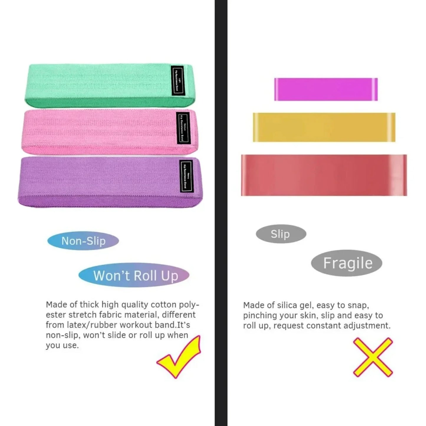 Elastic Fitness Resistance Bands